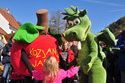 Kozjansko jabolko in kozjanski zmaj popestrita sejemsko dogajanje